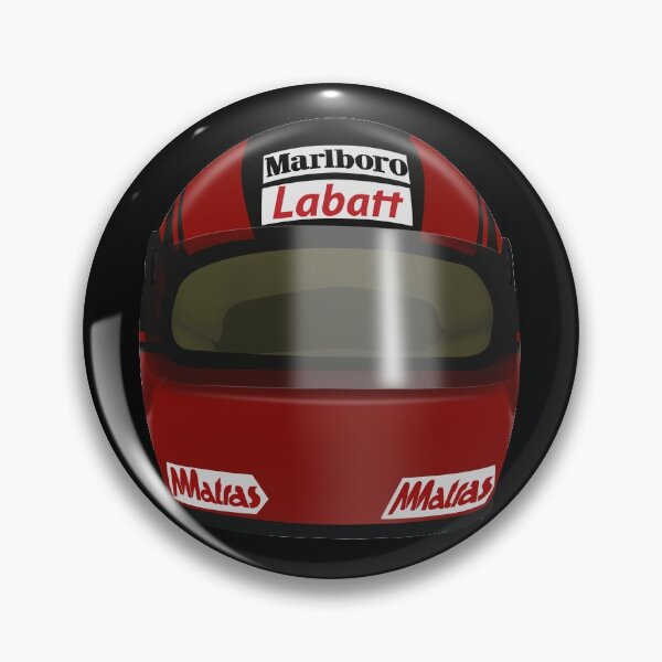 Item preview, Gilles Villeneuve helmet - Front View designed and sold by JageOwen.