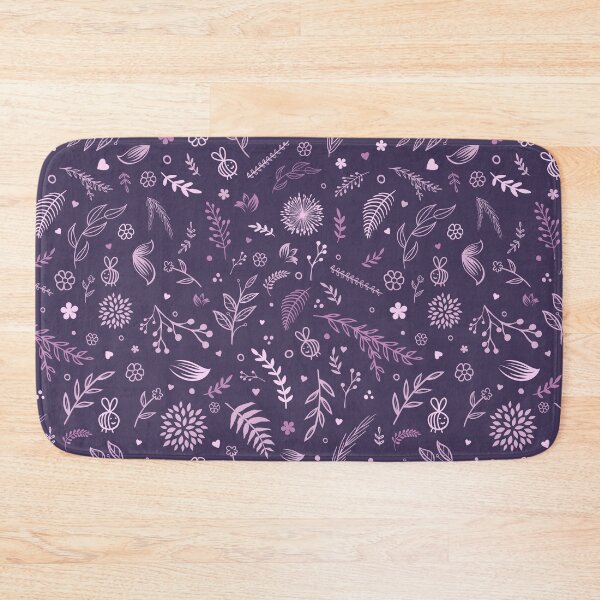 Item preview, FLORAL PATTERN, PURPLE SPRING FLORAL GARDEN BY SUBGIRL designed and sold by SUBGIRL.