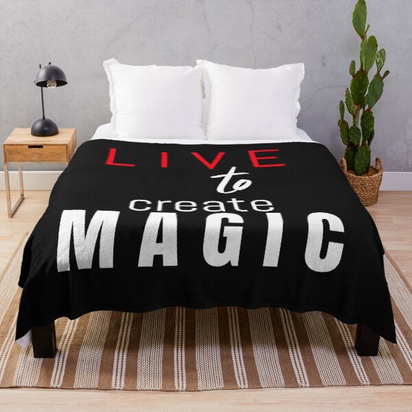 Item preview, Live To Create Magic designed and sold by TheMagicKrew.