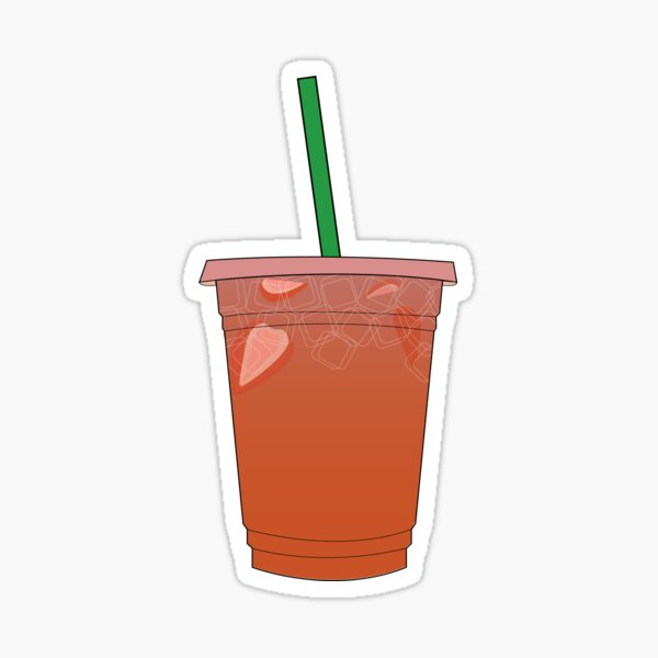 Strawberry Refresher Stickers for Sale