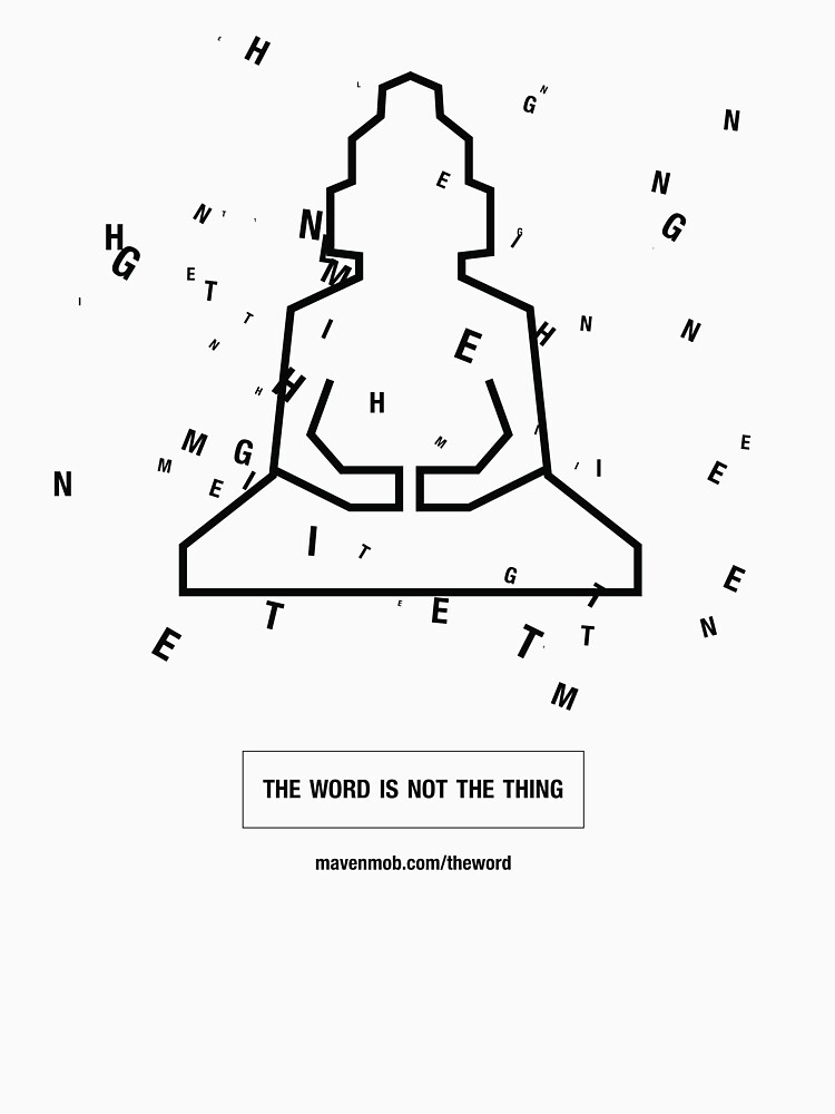 the word "enlightenment" - black by mavenmob