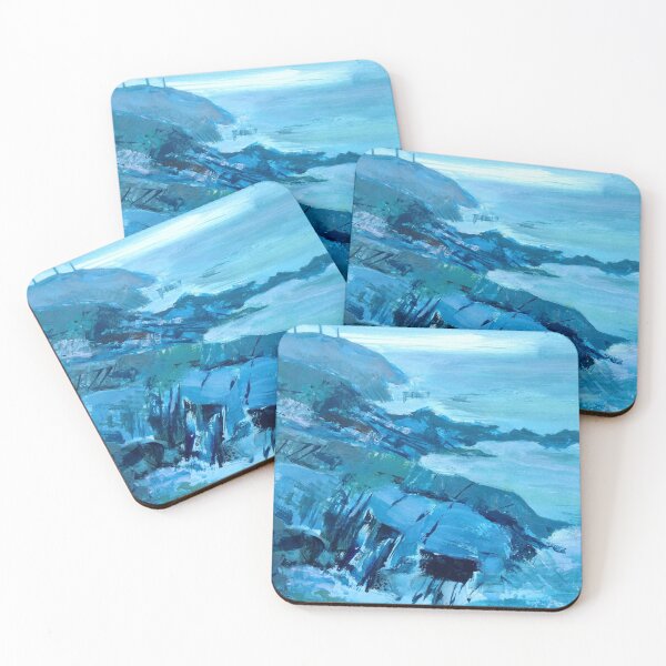 Item preview, Seascape in Penzance England designed and sold by singer-painter.