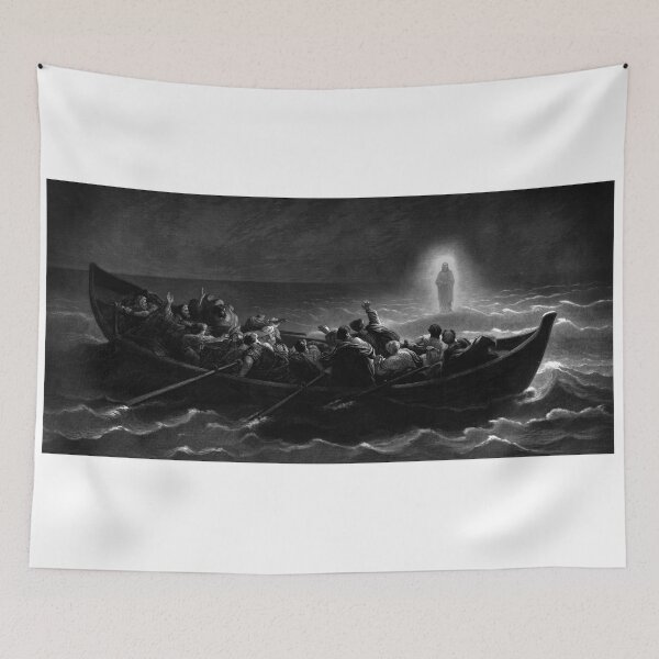 Item preview, Jesus Appears to Fishermen on the Sea of Galilee designed and sold by BritishYank.