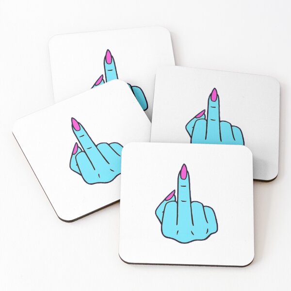 Artikelvorschau, Blauer Mittelfinger entworfen und verkauft von cherrybombrb.
