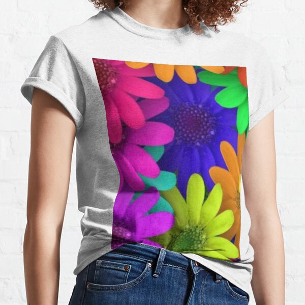 flowers flower colors Classic T-Shirt