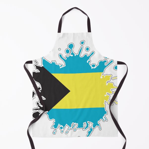 Item preview, Bahamas National Flag splash designed and sold by IdentiTee Studios.