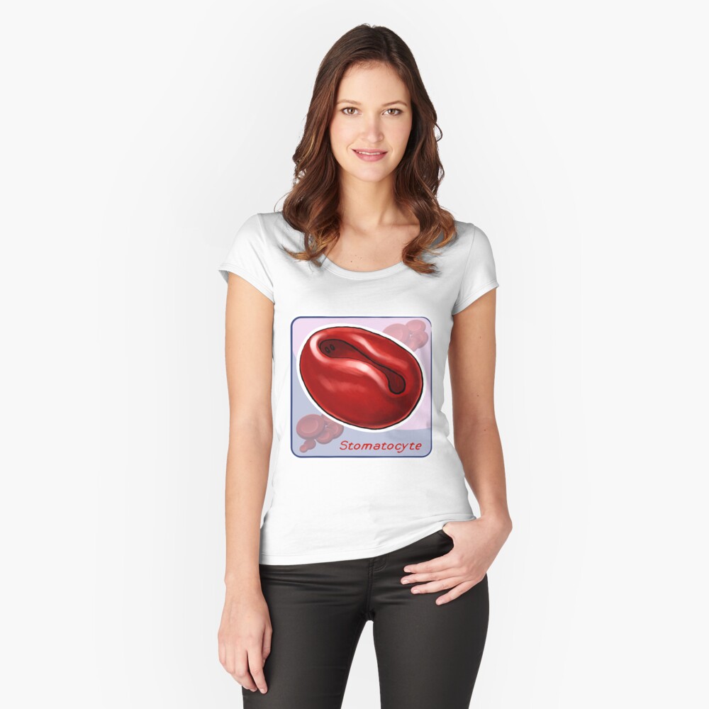 Item preview, Fitted Scoop T-Shirt designed and sold by DrawnToTheSea.