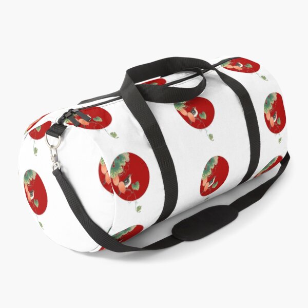 Item preview, Japanese Flag - Songbird in Cucumber Plant  designed and sold by weavernap.