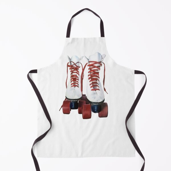 Item preview, Roller Skates - vintage 1980s quads painting designed and sold by Emily Bickell.