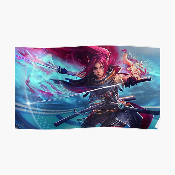 Allira shadowrun Poster