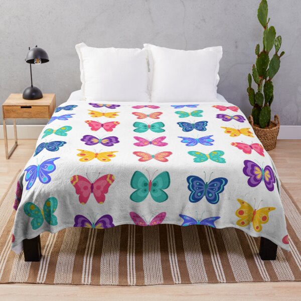 Item preview, Colorful Cartoon Butterflies designed and sold by WildHoneyDesign.