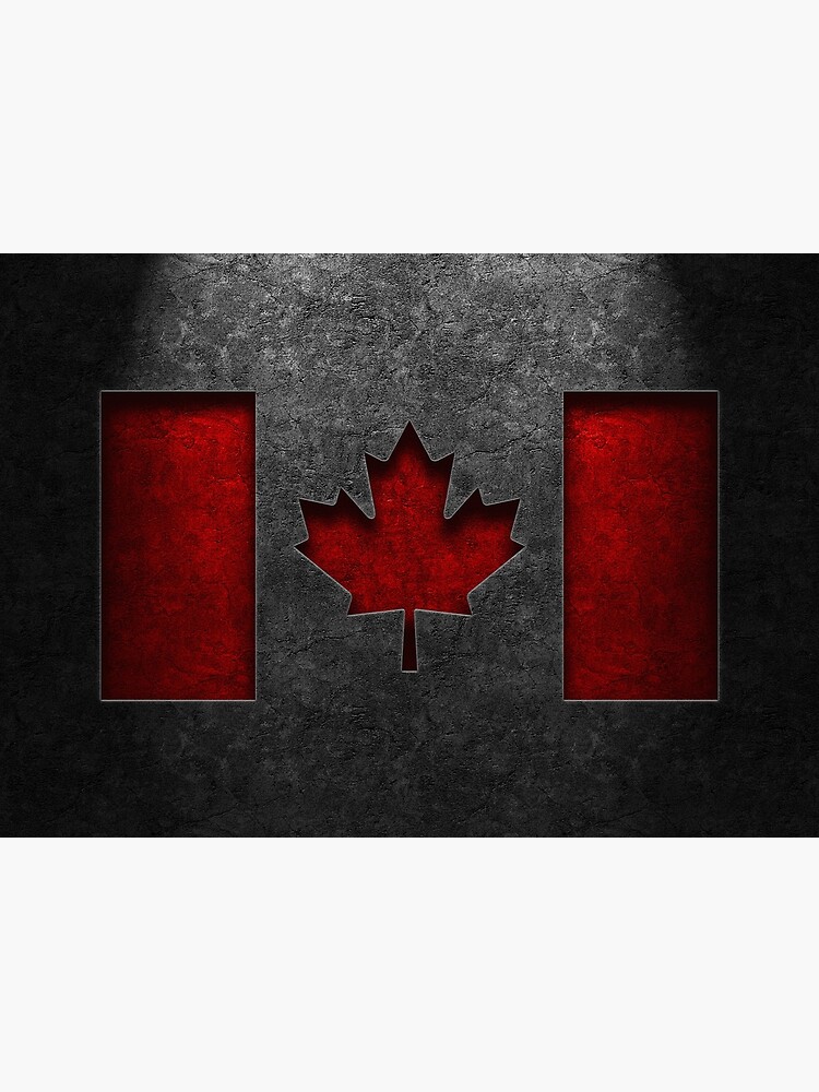 Canadian Flag Stone Texture by learningcurveca