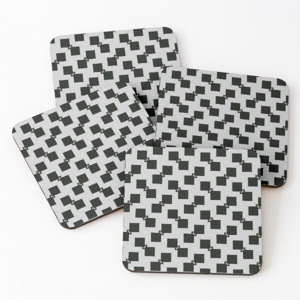 Item preview, Monochrome Geometric Bow Tie Pattern designed and sold by an-design.