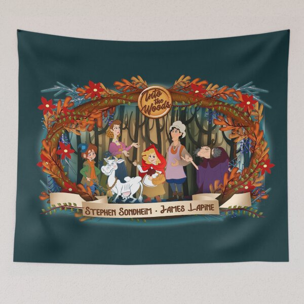Item preview, into the woods designed and sold by Wonderful world of whimsical Art of yesteryear and today .