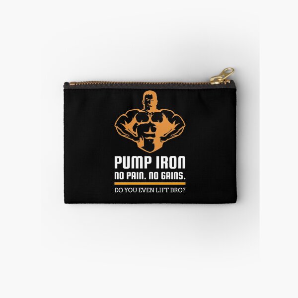 Item preview, Pump Iron: No Pain. No Gains. Do You Even Lift Bro? designed and sold by friendlyspoon.