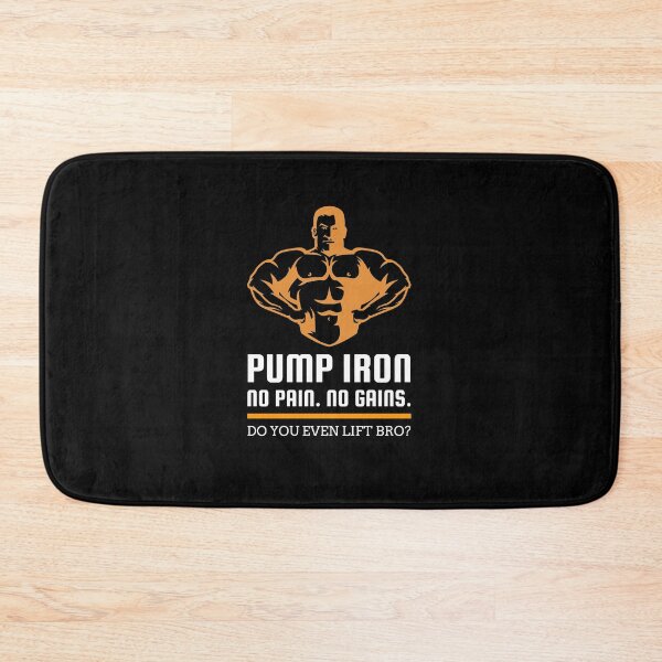 Item preview, Pump Iron: No Pain. No Gains. Do You Even Lift Bro? designed and sold by friendlyspoon.