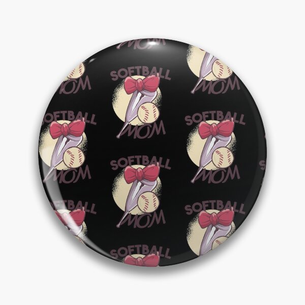Artikelvorschau, Cute Softball Mom Design entworfen und verkauft von DavinciStore21.