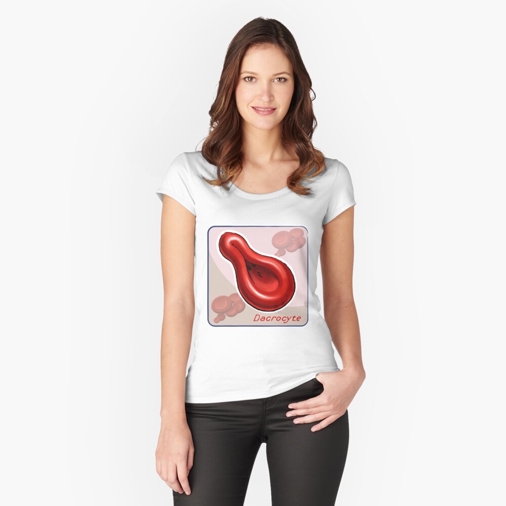 Item preview, Fitted Scoop T-Shirt designed and sold by DrawnToTheSea.