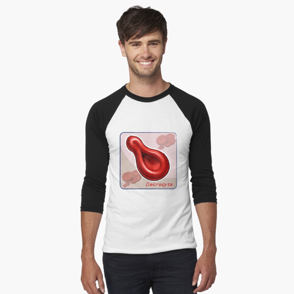 Item preview, Baseball ¾ Sleeve T-Shirt designed and sold by DrawnToTheSea.