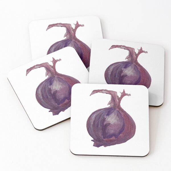 Item preview, Red Onion Watercolor designed and sold by Katherine Odom.