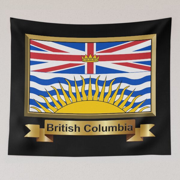 Item preview, British Columbia Flag Gifts, Stickers & Products (N) designed and sold by mpodger.