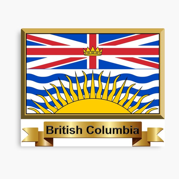 Item preview, British Columbia Flag Gifts, Stickers & Products (N) designed and sold by mpodger.