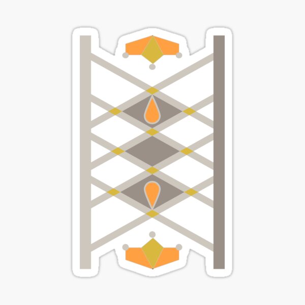 Channel of Peace - Black Sticker