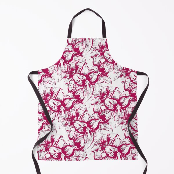 Item preview, Pattern with flowers of amaryllis designed and sold by Shoshina.