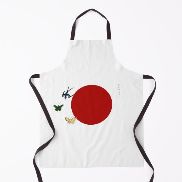 Item preview, Japanese Flag - Swallow and Butterflies designed and sold by weavernap.