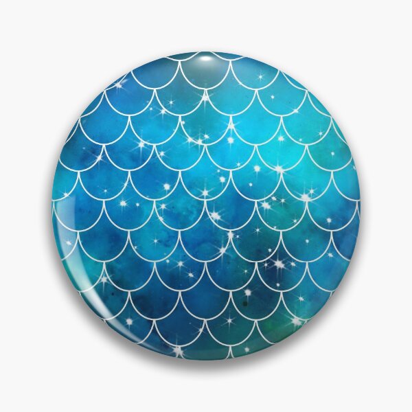 Item preview, Patrón de sirena azul designed and sold by Julie Erin Designs.