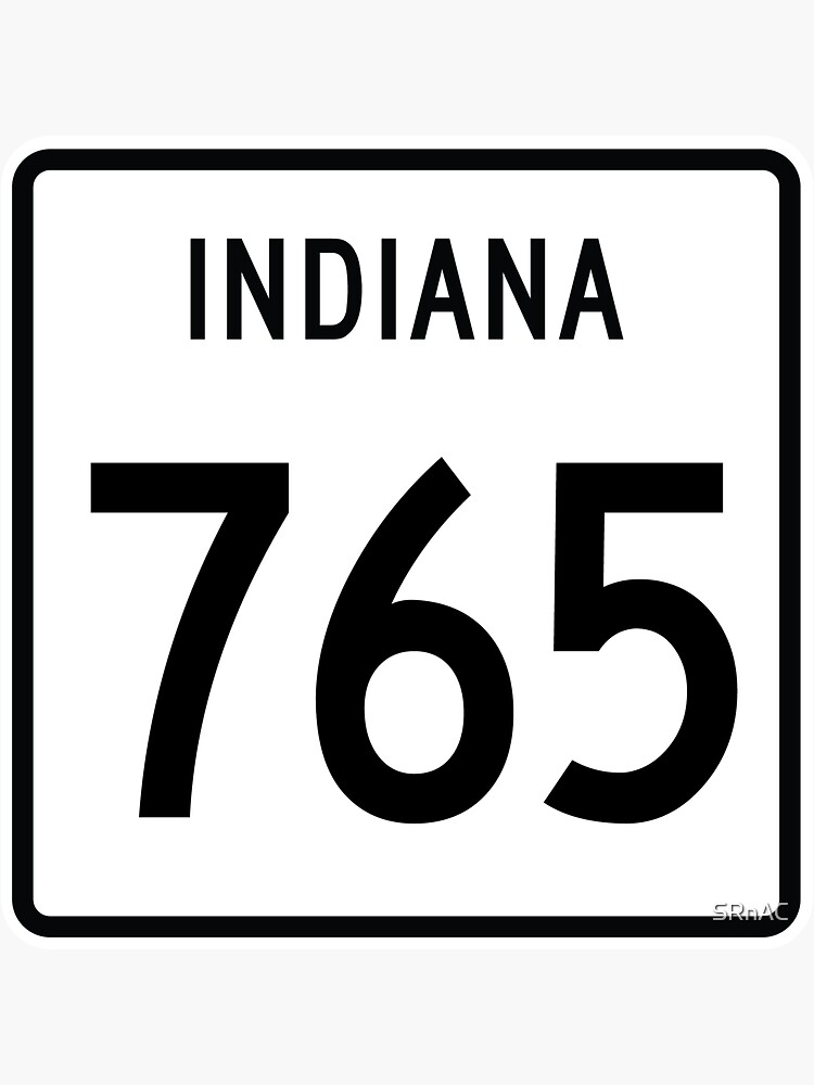 Indiana State Route 765 (Area Code 765) by SRnAC