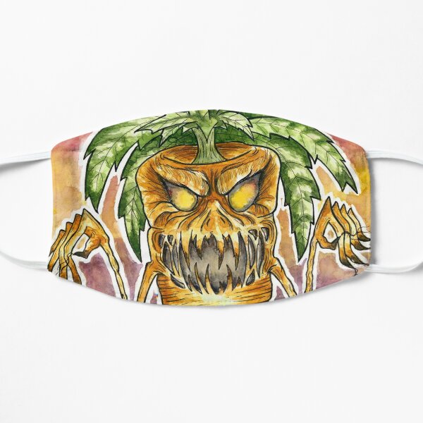 Evil Carrot Monster Flat Mask