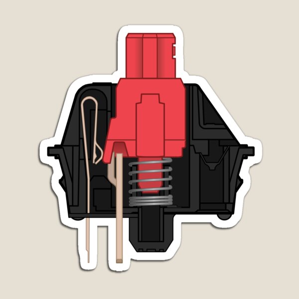 Item preview, Cherry MX Red Switch Mechanical Keyboard designed and sold by parkerku.