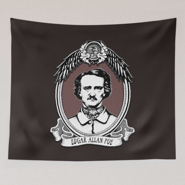 Item preview, Edgar Allan Poe - A Portrait designed and sold by OneHorn.