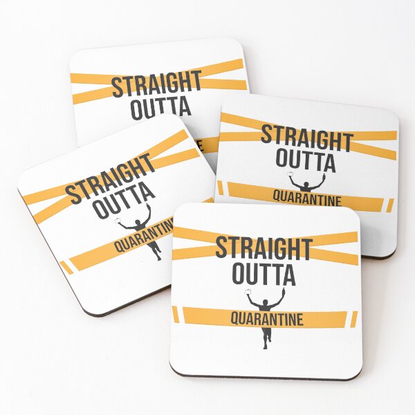 Item preview, Straight Outta Quarantine - Coronavirus Design designed and sold by Giacob.