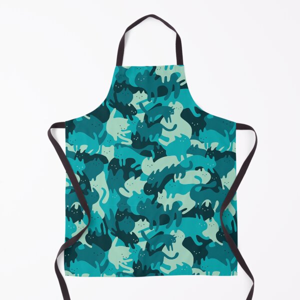 Item preview, CATmouflage - Green Army Pattern designed and sold by vomaria.