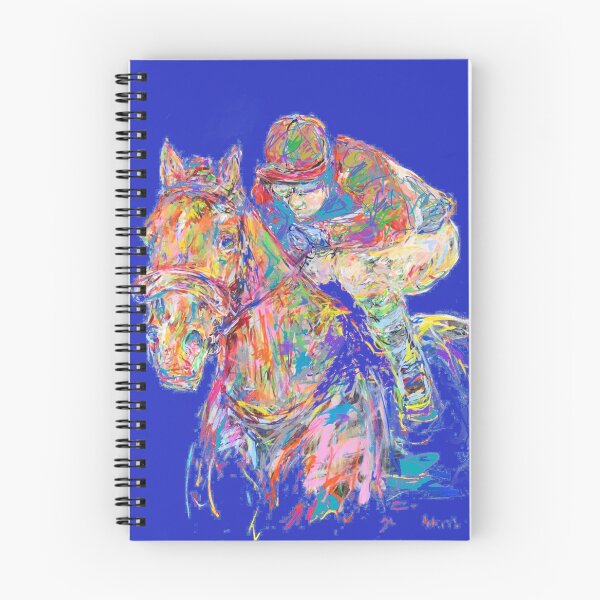 Item preview, Blue rider designed and sold by Nicole Leidenfrost.
