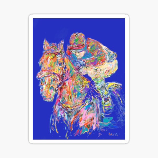 Blauer Reiter Sticker