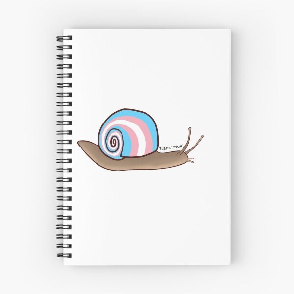 Item preview, Trans Pride Snail designed and sold by nuggetssnails.