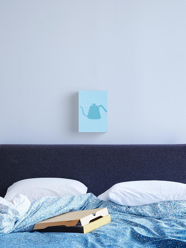 Thumbnail 1 of 3, Canvas Print, The Brew Series: HARIO KETTLE designed and sold by oskardahlbom.