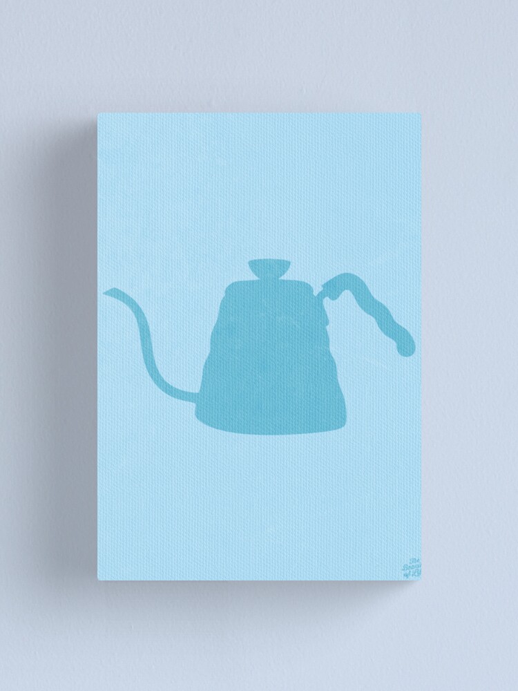 Thumbnail 2 of 3, Canvas Print, The Brew Series: HARIO KETTLE designed and sold by oskardahlbom.
