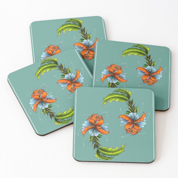 Item preview, Peony Koi Fish Neotrad designed and sold by Emma Hurwood.