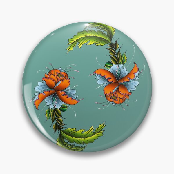 Item preview, Peony Koi Fish Neotrad designed and sold by Emma Hurwood.