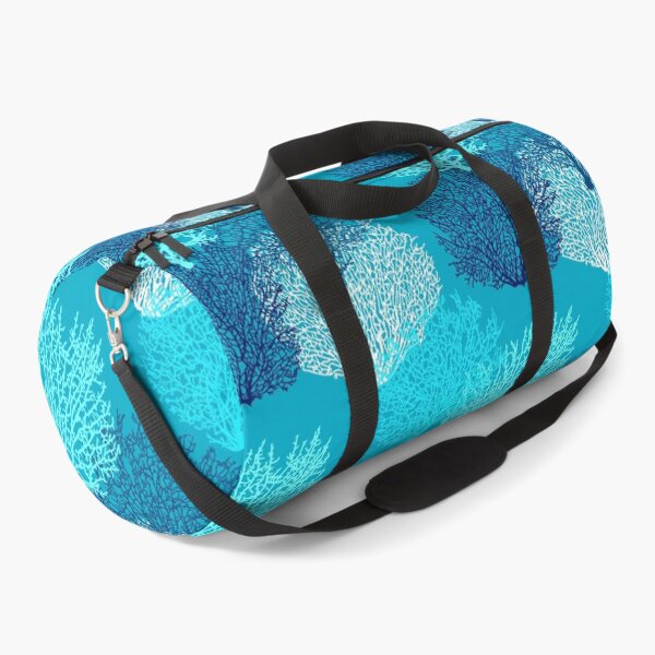 Item preview, Fan Coral Print, Turquoise, Aqua and Cobalt Blue designed and sold by Marymarice.