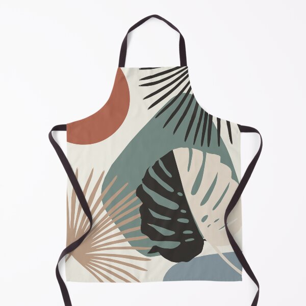 Item preview, Minimal Yin Yang Monstera Fan Palm Finesse #1 #tropical #decor #art  designed and sold by Anita's & Bella's Art.