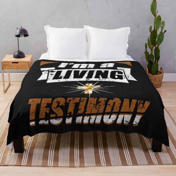 Item preview, I'm A Living Testimony Christian Gift designed and sold by dara4uall.