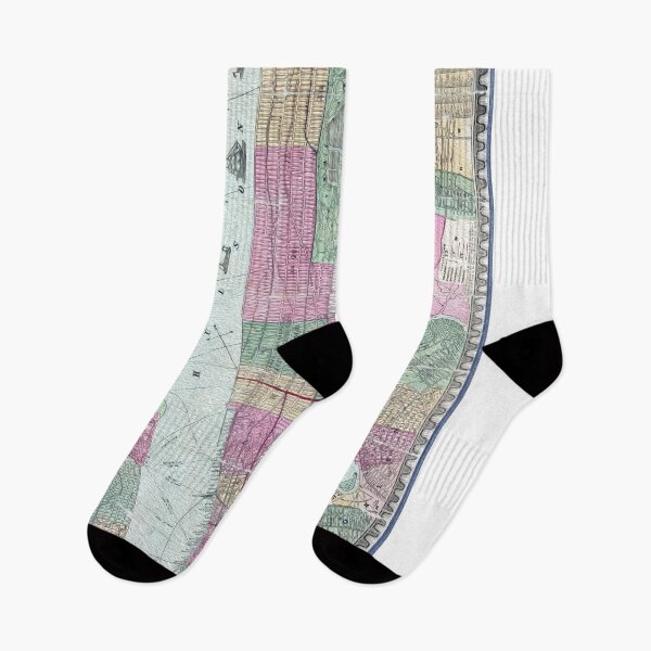 Item preview, New York City NYC Humphrey 19th Century Map  designed and sold by rohanos.