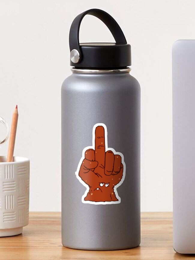 Thumbnail 1 of 3, Sticker, Meatwad-- finger designed and sold by lovecooks.