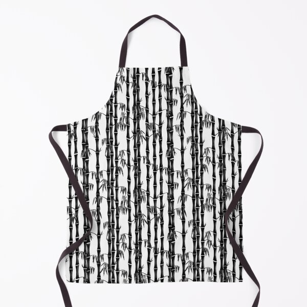Item preview, Mid Century Modern - Bamboo Forest Pattern - White Black Grey designed and sold by WickedRefined - Nicole Demereckis.
