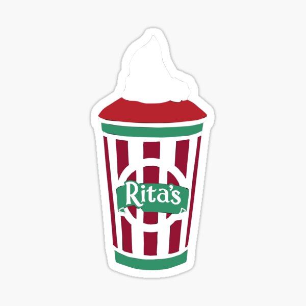 "ritas ice" Sticker for Sale by designsbyjuls Redbubble